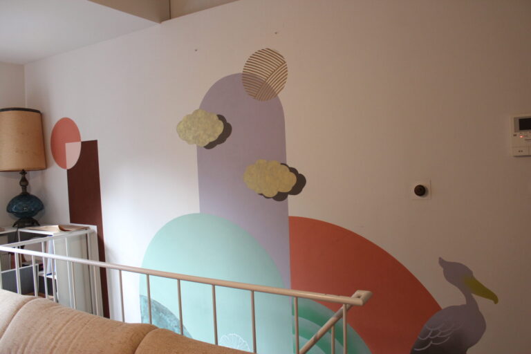 カラフルで独創的なデザインの内装